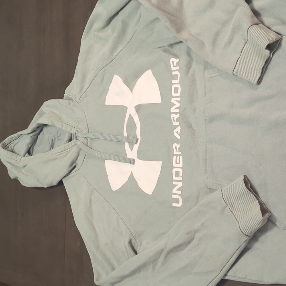 Under Armour Gray Loose Fit Hoodie